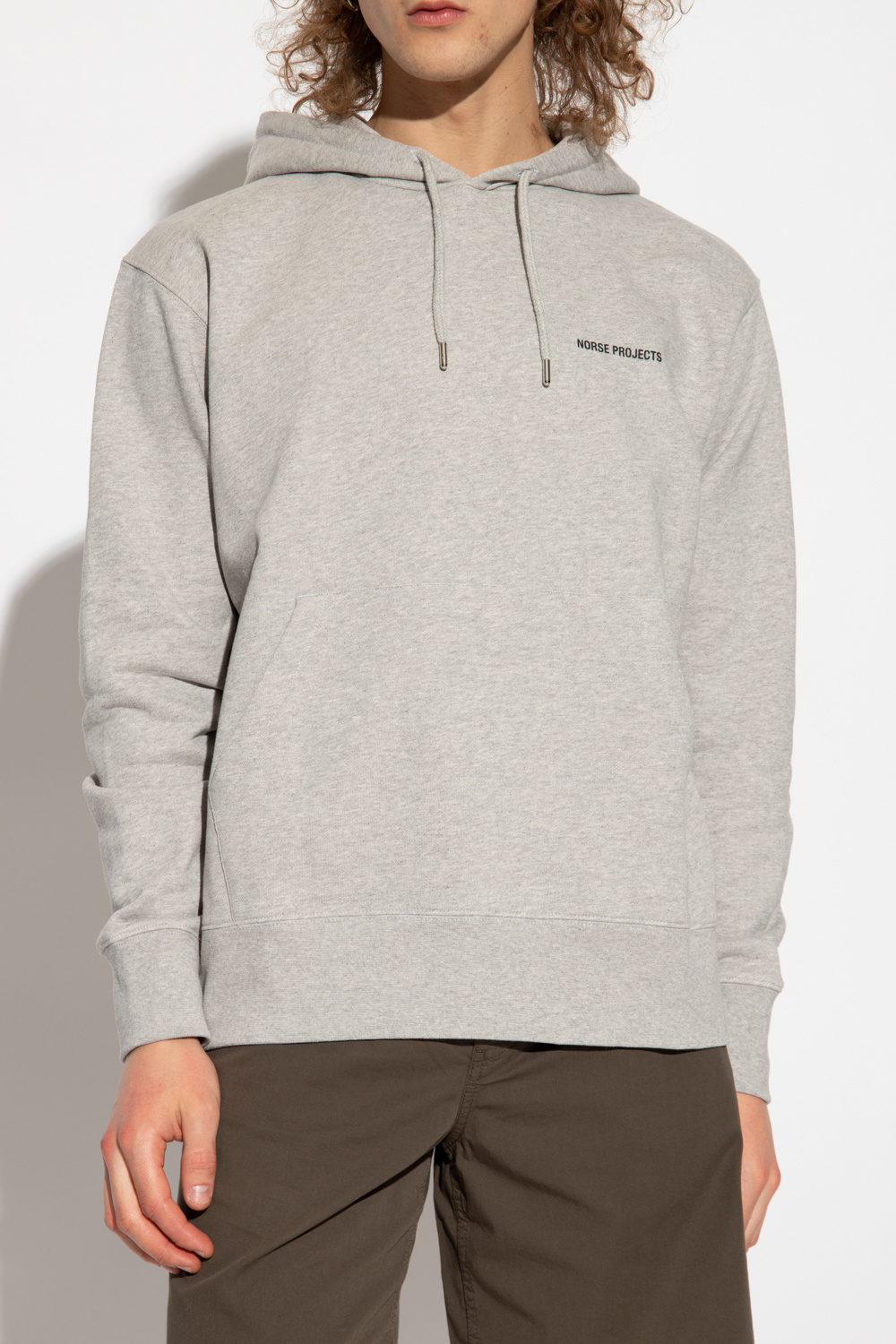 Norse projects outlet grey hoodie